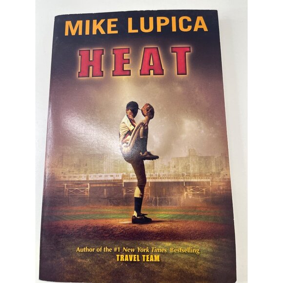Mike Lupicas "Heat" Paperback Book pre owned - Picture 1 of 6